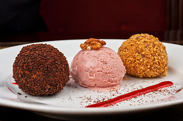 Image showing ice cream desserts