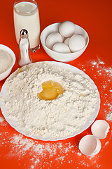 Image showing Baking ingredients