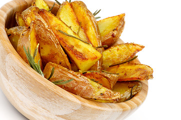 Image showing Potato Wedges