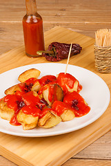 Image showing Patatas bravas