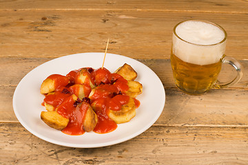 Image showing Spanish potato tapa