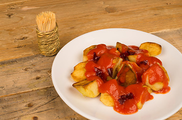Image showing Hot potatoes