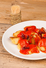 Image showing Patatas bravas