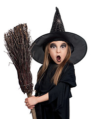 Image showing Child in halloween costume