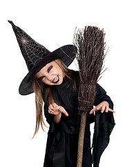 Image showing Child in halloween costume