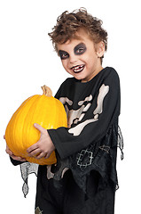 Image showing Child in halloween costume