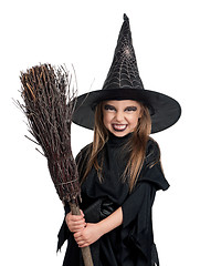 Image showing Child in halloween costume