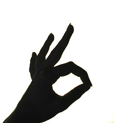 Image showing Hand - Ok sign