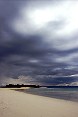 Image showing  cloudy in indian ocean