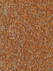 Image showing Rusted steel pattern