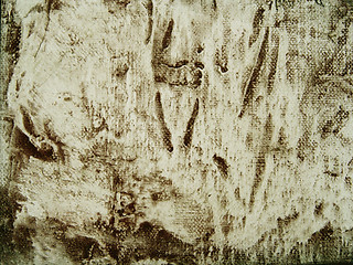 Image showing Abstract canvas grunge pattern