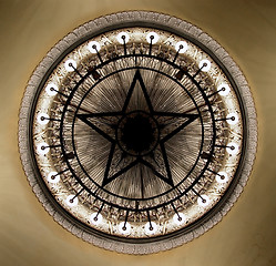 Image showing Chandelier in the Moscow theater