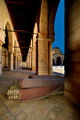Image showing Great Mosque and carpet