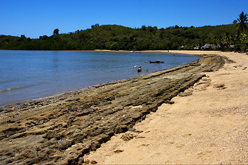 Image showing  tropical and coastline in madagascar 