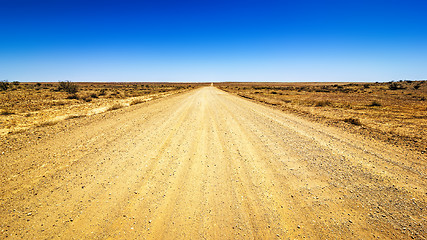 Image showing desert road