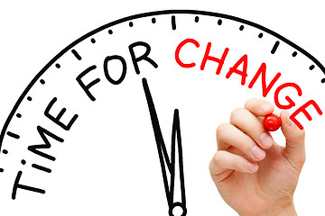 Image showing Time for Change
