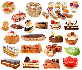 Image showing group of cakes