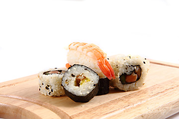 Image showing geisha sushi