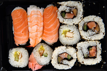 Image showing geisha sushi 
