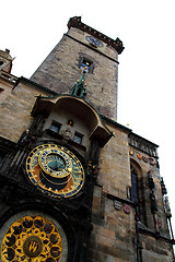 Image showing Prague clock detail