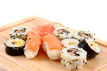 Image showing geisha sushi