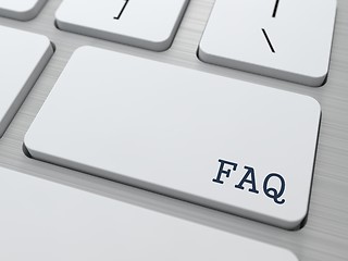 Image showing FAQ Concept.