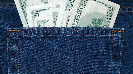 Image showing Money in the Pocket