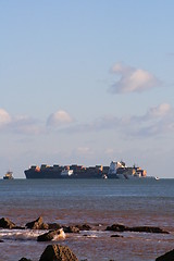 Image showing Shipwreck. MVC Napoli. Janiary 2007