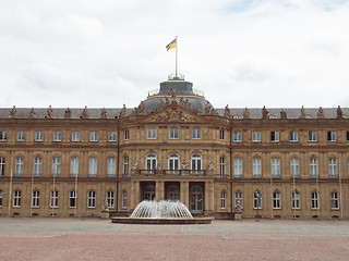 Image showing Neues Schloss (New Castle) Stuttgart