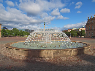 Image showing Schlossplatz (Castle square) Stuttgart