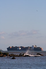 Image showing Shipwreck. MVC Napoli. January 2007