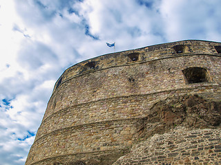 Image showing Edinburgh castle, UK