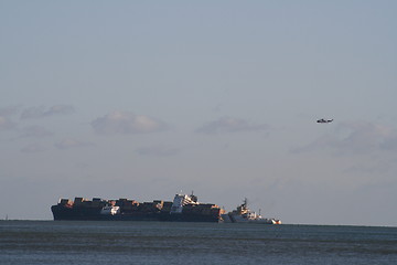 Image showing Shipwreck. MVC Napoli. January 2007