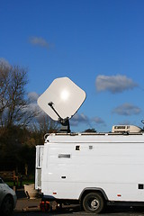 Image showing TV Outside Broadcast Truck