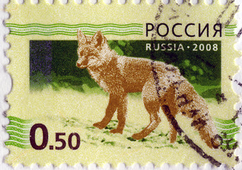 Image showing RUSSIAN-CIRCA 2008: A stamp printed in the Russian Federation, s