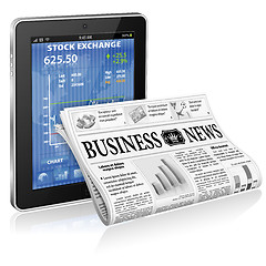 Image showing Business and News Concept