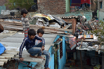 Image showing indian children