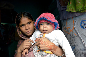 Image showing indian mother
