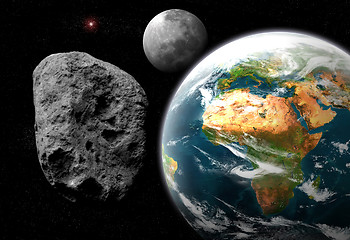 Image showing asteroid