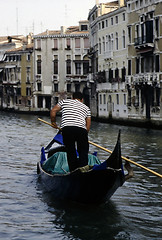 Image showing Gondolier