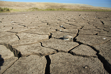 Image showing Dry earth, mud, cracked earth