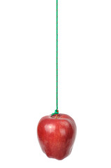 Image showing Apple on a String