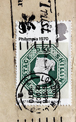 Image showing Embossed Postage Stamp