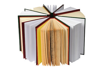 Image showing Open Books