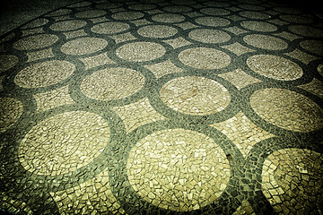 Image showing Artistic pavement