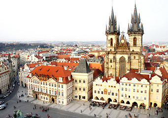 Image showing Old Town Square, Prague, Czech republic