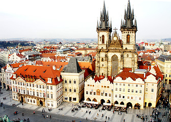 Image showing Old Town Square, Prague, Czech republic