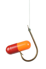 Image showing Capsule on a Hook