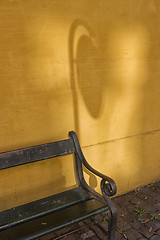 Image showing Free bench in the shade