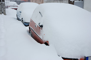 Image showing Street in winter